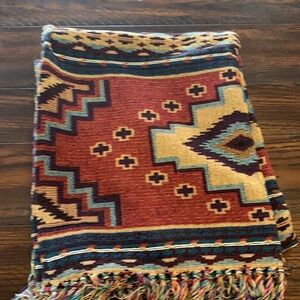 Kinara Southwestern Throw Natïve American Indian Aztec Navajo Tribal  Esme 50x70